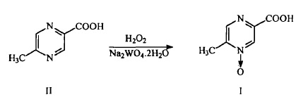 5-甲基吡嗪-2-羧酸-4氧化物（Ⅰ）的合成